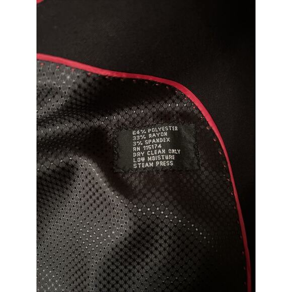 Mazari Ultra Slim Fit - Mens 38R - Solid Black Suit Jacket - Stretch Armhole - Picture 5 of 11